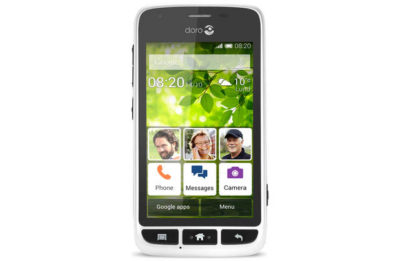 Sim Free Doro 820 Mini Mobile Phone - White